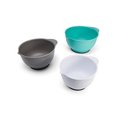Shefu Products Plastic Assorted Mixing Bowl Set - 3 Piece SH1679142
